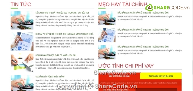 code,code web,web tai chinh,web vay tín dung,web tài chính thương mại